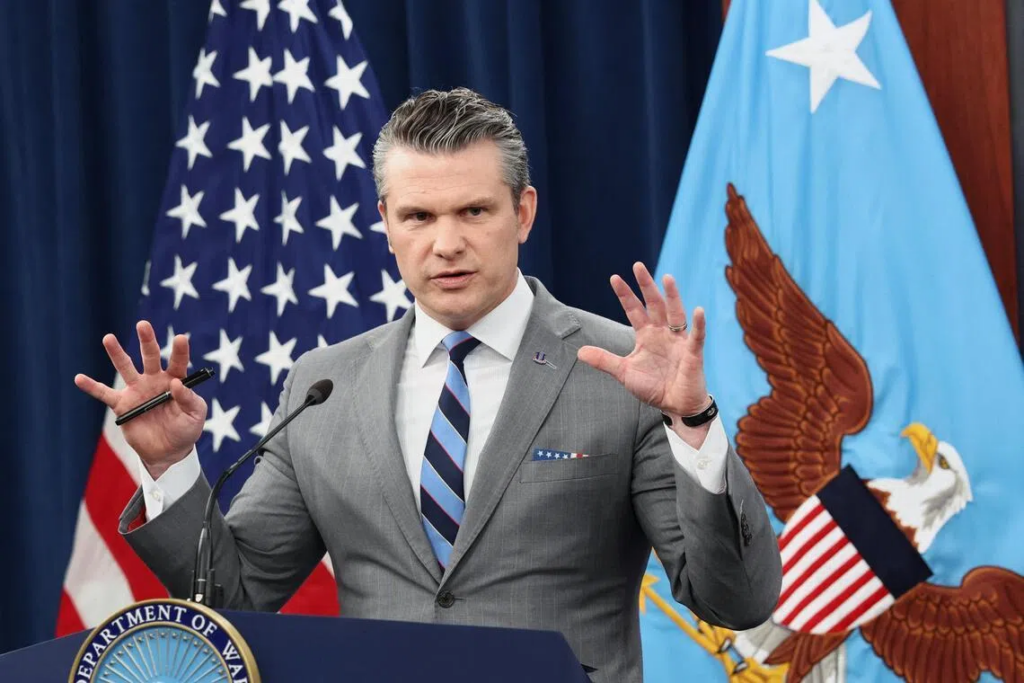 លោក Hegseth វាយប្រហារផ្លូវចិត្តសម្ព័ន្ធមិត្តអឺរ៉ុប-អាស៊ី ពីបញ្ហាពឹងផ្អែកយោធាអាមេរិកបើកច្រក Hormuz