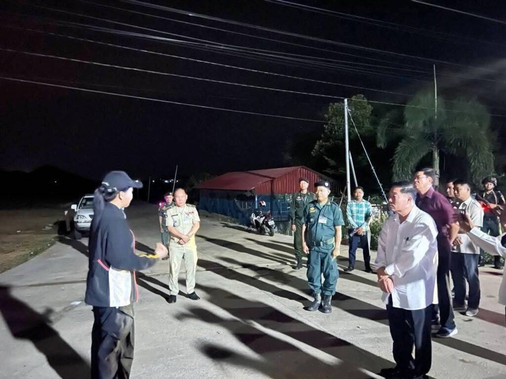 ខេត្តប៉ៃលិនរឹតបន្តឹងការត្រួតពិនិត្យជនបរទេសខុសច្បាប់ ដើម្បីទប់ស្កាត់បទល្មើសអនឡាញ