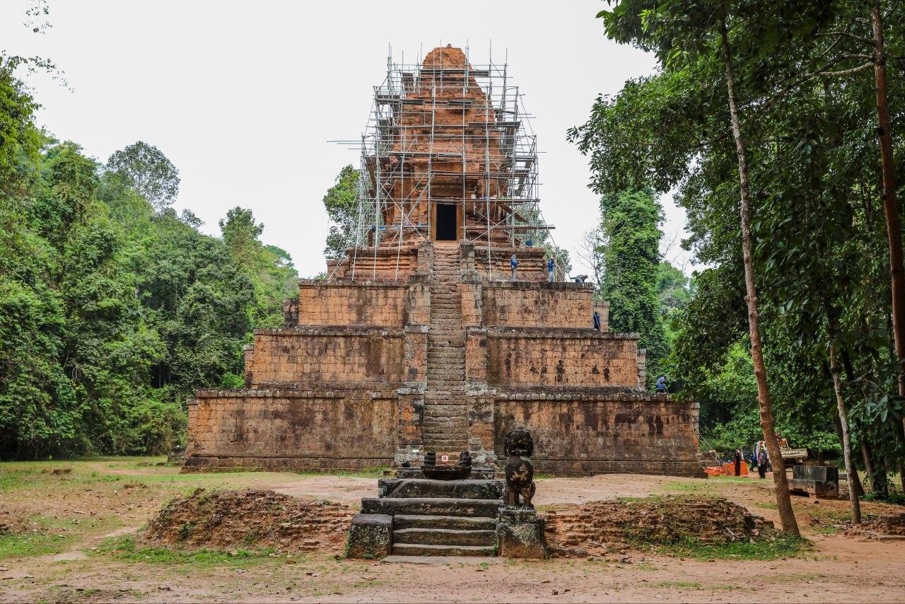 ជោគជ័យហើយ! ការងារសង្គ្រោះបន្ទាន់ប្រាសាទបក្សីចាំក្រុងបញ្ចប់ជាស្ថាពរ រំពឹងឈររឹងមាំរាប់រយឆ្នាំ