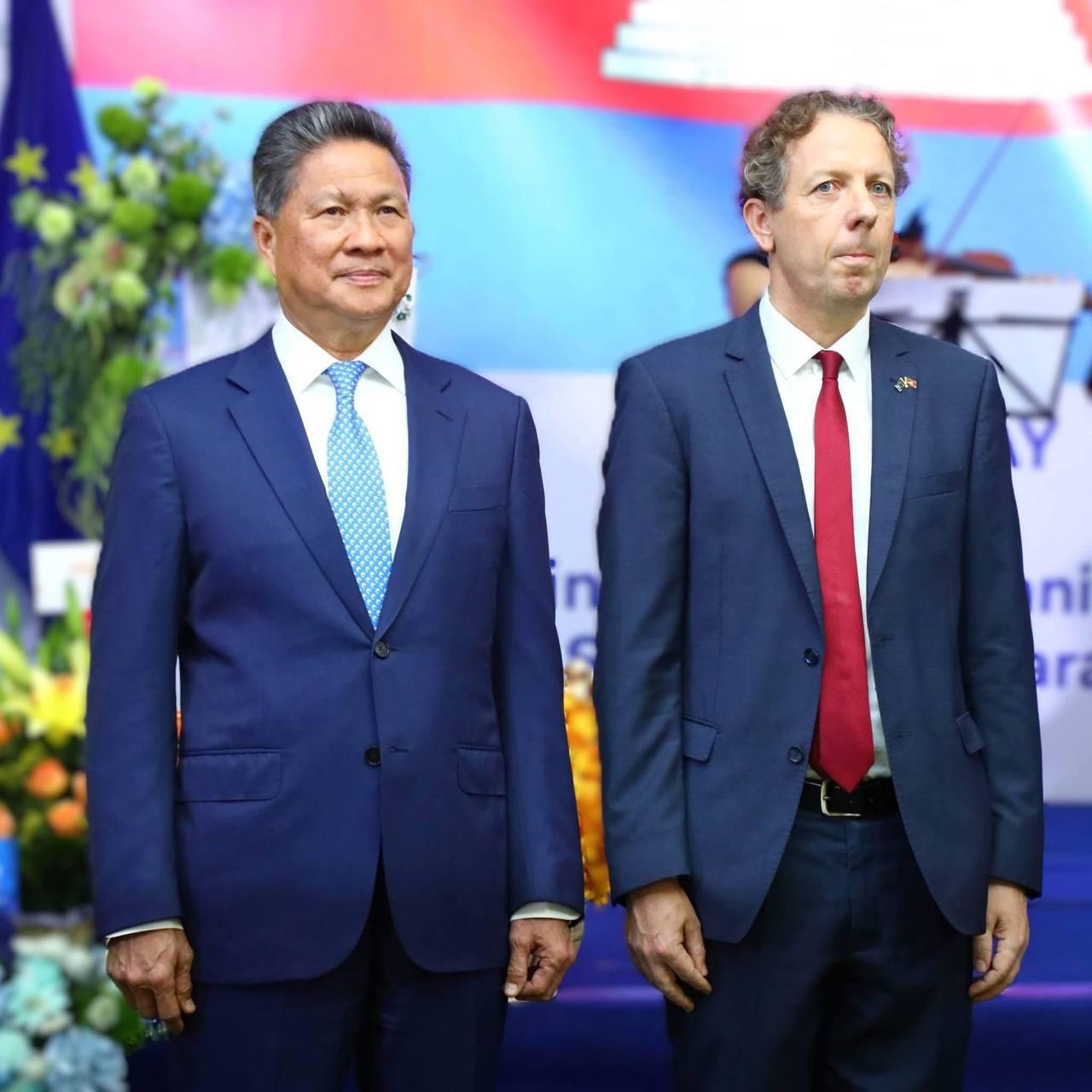 លោក ហួត ហាក់ អញ្ជើញរួមអបអរខួប៧៦ឆ្នាំ ទិវាសហភាពអឺរ៉ុប ពង្រឹងចំណងមិត្តភាព និងកិច្ចសហប្រតិបត្តិការ
