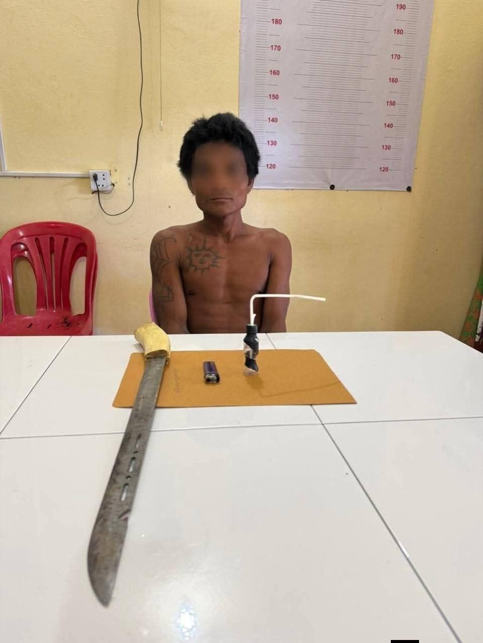 រកឃើញជនប្រើគ្រឿងញៀនតាម App NoDrug! ឃាត់ខ្លួនសង្ស័យម្នាក់នៅស្រុកកំរៀង ខេត្តបាត់ដំបង