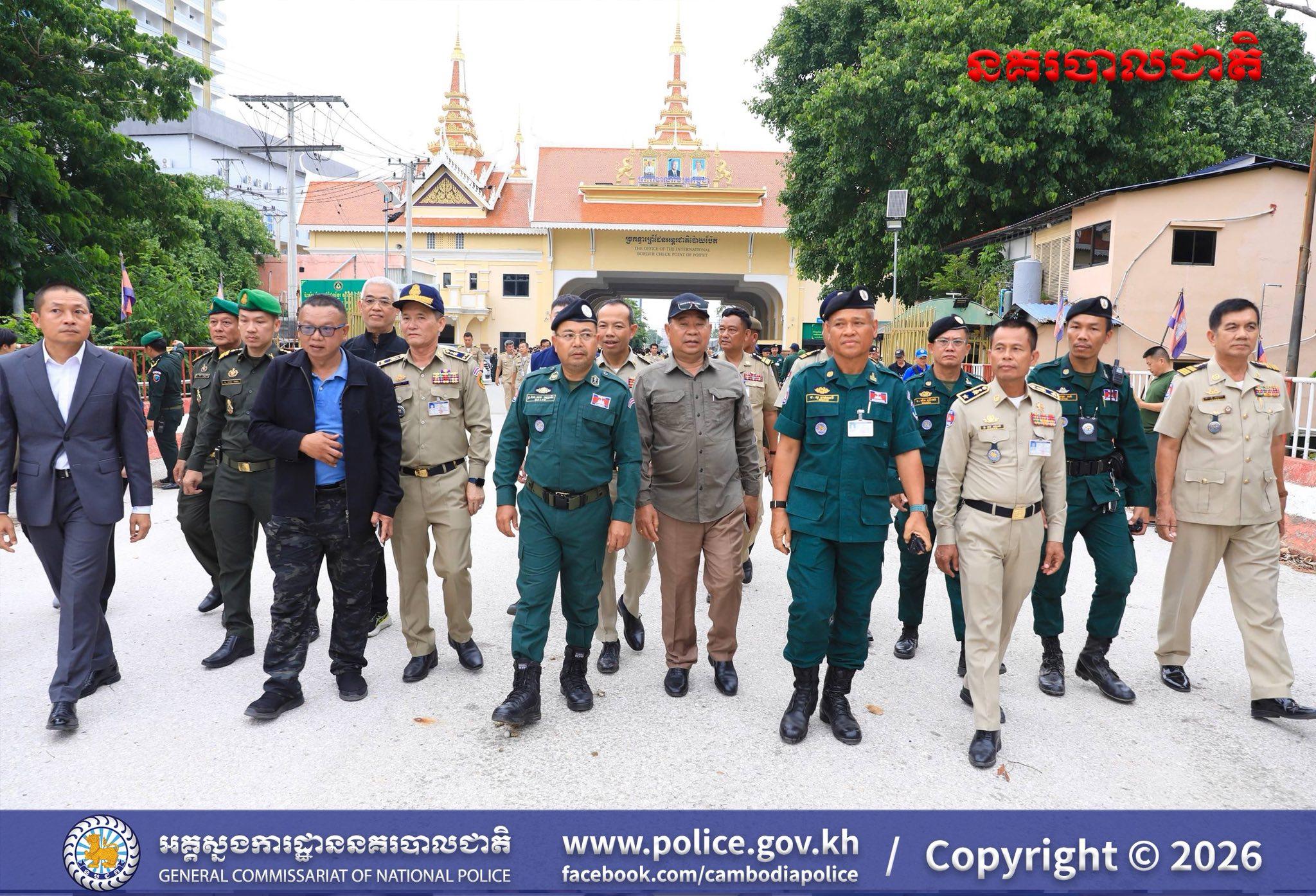 កម្ពុជាប្រគល់ជនជាតិថៃ ៦៣៥នាក់ ពាក់ព័ន្ធការឆបោកទូរស័ព្ទឱ្យថៃវិញ