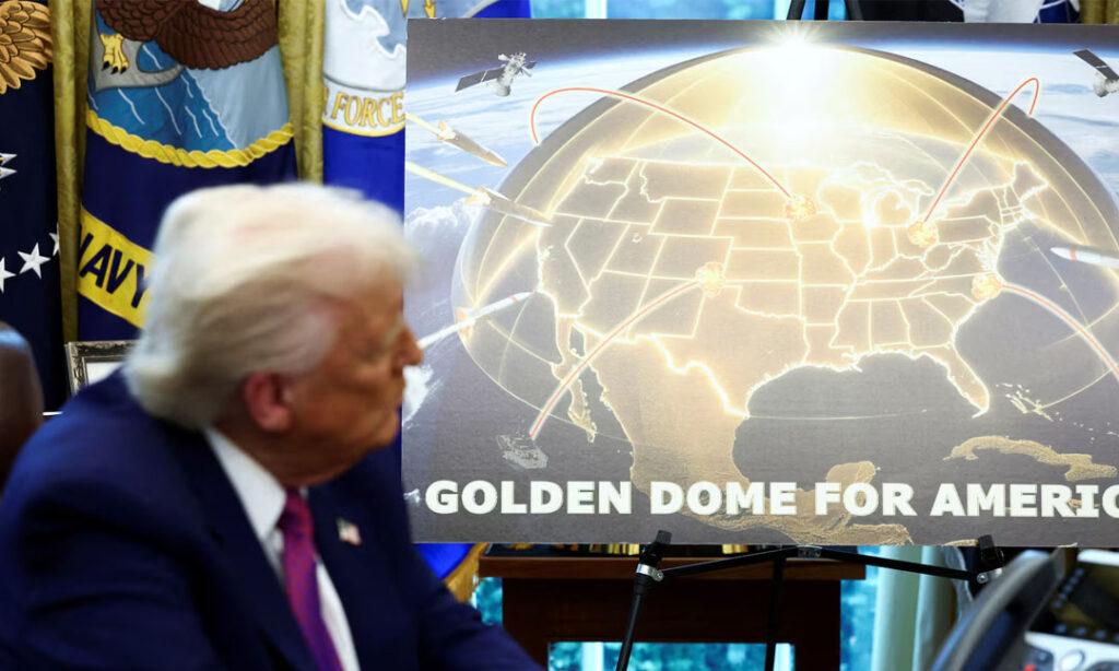 CBO ប៉ាន់ស្មានគម្រោង «Golden Dome» របស់ត្រាំអាចចំណាយដល់ ១,២ ទ្រីលានដុល្លារ ក្នុងរយៈពេល ២០ ឆ្នាំ